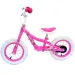 Pink Laufrad mit Bremse 12" - Spartan