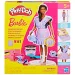 Play-Doh: Barbie Fashionista Rüschchen-Kleider Knet-Set mit Puppe - Hasbro