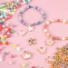 PlayBox: Charm-Armband-Bastelset mit Perlen und Anhängern, 500-teilig