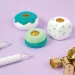 PlayBox: Kupfer-Kerzenhalter 21mm Durchmesser 25er Packung