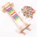 PlayBox: Perlenwebrahmen aus Holz 310x120x60mm