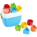 Playgo: Bunte Formensortierbox mit Eimer