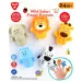 Playgo: Safari-Tiere 5-teiliges Fingerpuppen-Set