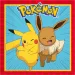Pokémon Papierservietten-Set - 2-lagig, 33 x 33 cm, 20 Stück
