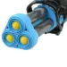 Power Popper Gun: Dreischüssige Schaumstoffpistole mit Schaumstoffkugeln 55cm