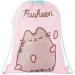 Pusheen rosa Turnbeutel, Sportbeutel 34x43 cm