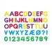 Quercetti: Filo Buchstaben- und Zahlenset