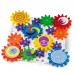 Quercetti: Georello Kaleido Zahnrad-Baukasten 110-teiliges Set
