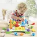 Quercetti: Jumbo Peggy 41-tlg. Steckspiel-Set