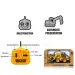 RC 2,4GHz ferngesteuerter Bulldozer mit 6 verschiedenen Funktionen im Maßstab 1/24