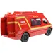RC ferngesteuerter roter Feuerwehrbus mit Lichteffekten 2,4GHz 1/12 Maßstab 30cm
