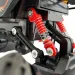 RC ferngesteuerter seitlich beweglicher Cross Country Jeep mit Federung und Lichteffekten 21cm 2,4 GHz