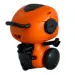 RC interaktiver TalkBot-Roboter mit Walkie-Talkie-Modus in orange Farbe 2,4GHz