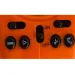RC interaktiver TalkBot-Roboter mit Walkie-Talkie-Modus in orange Farbe 2,4GHz