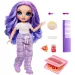 Rainbow High Jr: Pyjamaparty Violet Modepuppe