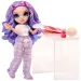 Rainbow High Jr: Pyjamaparty Violet Modepuppe