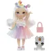 Rainbow High: Opal kleine Schwester Puppe mit Zubehör