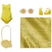 Rainbow High: Strandmode Anziehpuppe Sunny Fashion Puppe