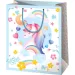 Regenbogenfarbene Einhorn-Geschenktasche, Normalgröße, 11 x 6 x 14 cm