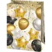 Riesige Geschenktasche mit Luftballonmuster 33 x 15 x 44,5 cm