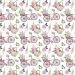 Rosa Geschenkpapier mit Fahrradmuster 100 x 70 cm