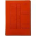 Rote Mappe mit Schnurverschluss, A4, 230 g/m²