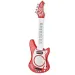 Rote Spielzeug-E-Gitarre, 66 cm