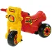 Roter Cross-Motorrad mit Fußantrieb - D-Toys