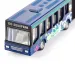 SIKU Blauer Gelenkbus 1/55