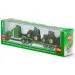 SIKU LKW mit John Deere Traktoren Spielset 1/87