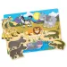 Safari Holz-Puzzle Lernspiel - Melissa &amp; Doug