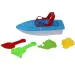 Sandkasten-Set mit Boot in verschiedenen Ausführungen