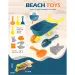 Sandkasten-Set mit Schubkarre, 4-teiliges Set
