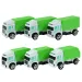 Sanitation Truck: 12-teiliges Müllwagen-Set 1/64