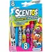 Scentos duftendes, metallisch glänzendes 8-teiliges Filzstift-Set Bild 1