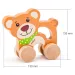 Schiebebär aus Holz mit Griff - Woodyland