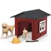 Schleich Farm World – Hundehütte mit Golden Retriever Hunden Spielset (42722)