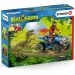 Schleich: Flucht mit Quad vor dem Velociraptor Set (41466)