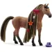 Schleich Horse Club: Sofias Schönheiten - Achal-Tekkiner Hengstfigur mit kämmbarer Mähne (42585)