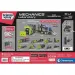 Science &amp; Play: Mechanik-Werkstatt – Doppeldecker-Autotransporter-Bausatz – Clementoni