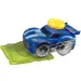 Slam Power blaues Rennauto mit Sound