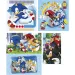 Sonic der Igel 10-in-1 Supercolor Puzzle - Clementoni