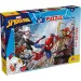 Spider-Man 2-in-1 60-teiliges Puzzle und Malbuch 50x35cm - Lisciani