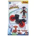 Spider-Man Spidey und seine fantastischen Freunde: Miles Morales und sein Motorrad Spielset - Hasbro