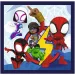 Spidey und seine Freunde 3-in-1 Puzzle mit 20, 36 und 50 Teilen – Trefl