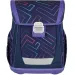 Spirit: Color Lines lila Hintergrund mit bunten Linien Schultasche, Rucksack 4-teiliges Set 41x20x32cm