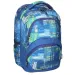 Spirit: Freedom blau gemusterter, abgerundeter Schulranzen, Rucksack 45x33x26cm
