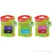 Spirit: Leaf eckiger Radiergummi in verschiedenen Farben, 2er-Set