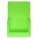 Spirit: Neon grüne Kunststoff-Gummiband-Mappe A4