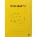 Spirit: Postmappe gelber Karton Gummibandmappe A4